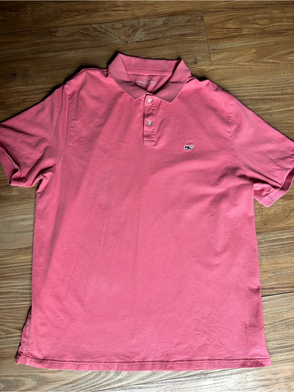 Vineyard Vines Coral/Pink Men’s Polo Shirt